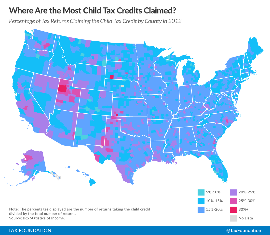 Child-tax-Credit-Claims-by-County-2012
