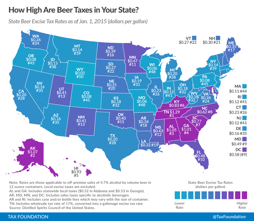 Utah has the 13th Highest Beer Tax in the Nation | Utah Taxpayers